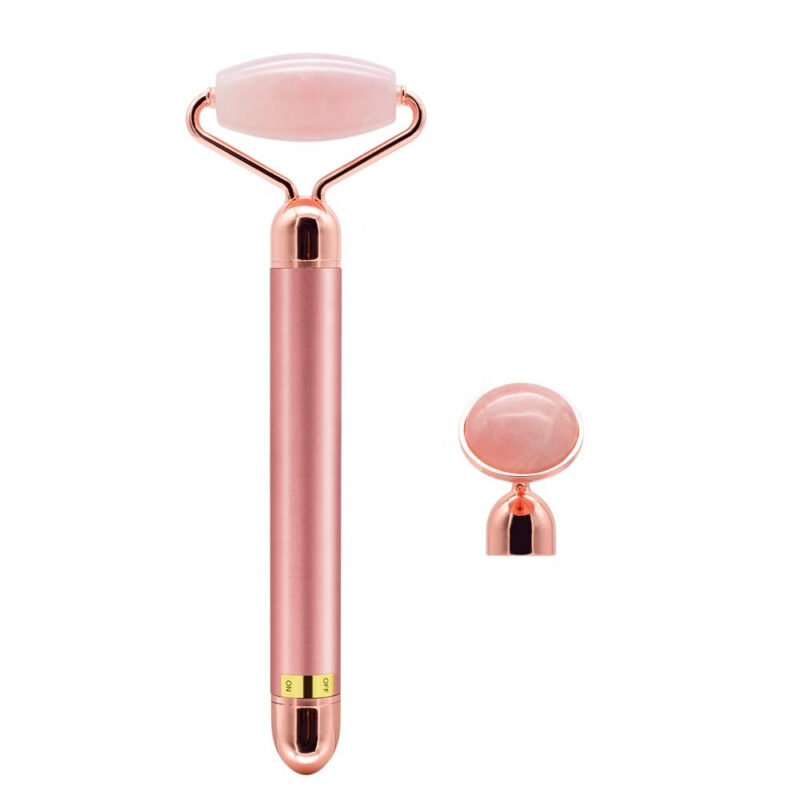 Electric jade facial massager set