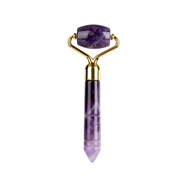 Amethyst Facial Jade Roller for Acupuncture Points