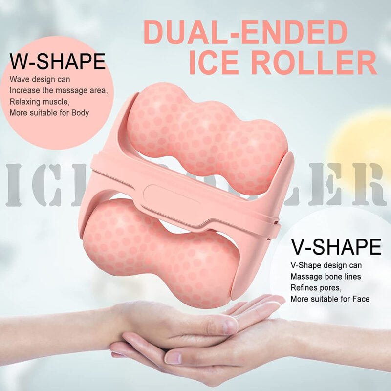 Dual-ended ice roller