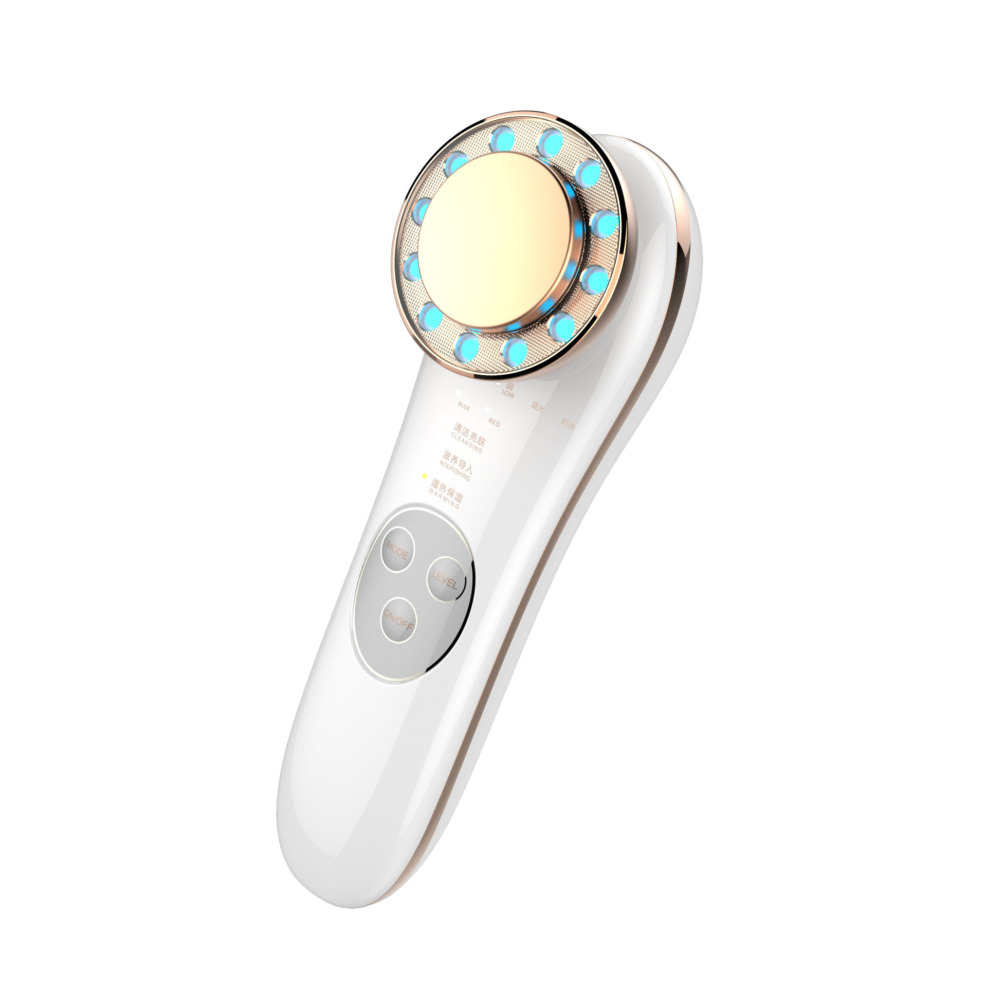 Multifunction facial massager