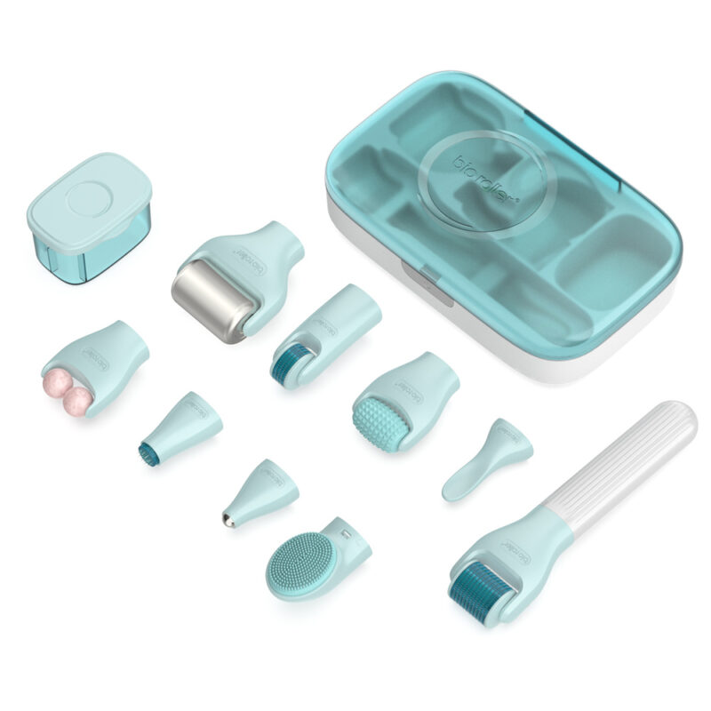 Bio roller g10 10 in 1 derma roller kit_ accessories + box