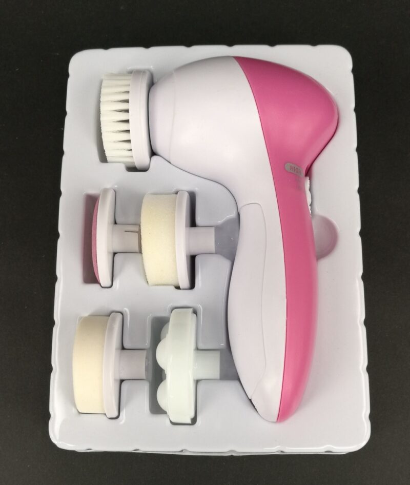 Facial brush blister tray