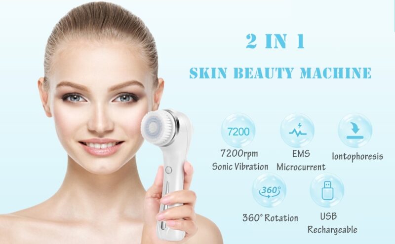 Multification facial cleansing brush