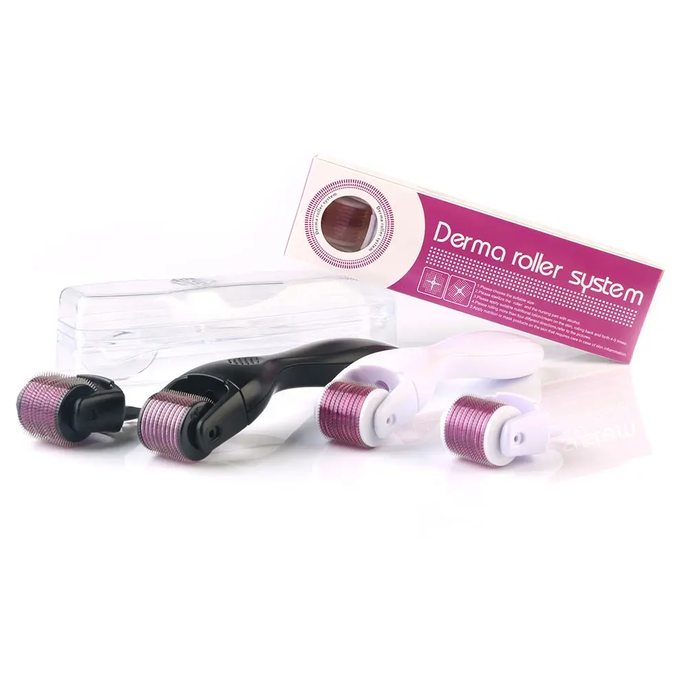 Derma roller with 600 needles