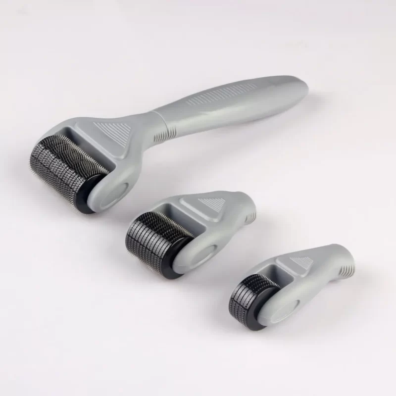 4 in 1 derma roller kit grey handle