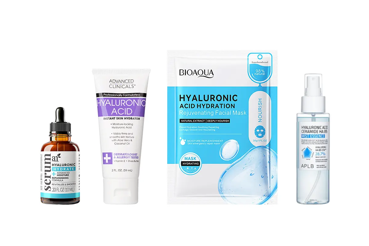 Various applications of hyaluronic acid in skin rejuvenation