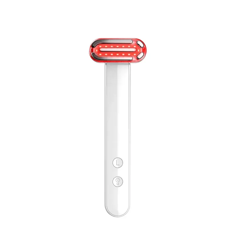 Microcurrent facial wand white